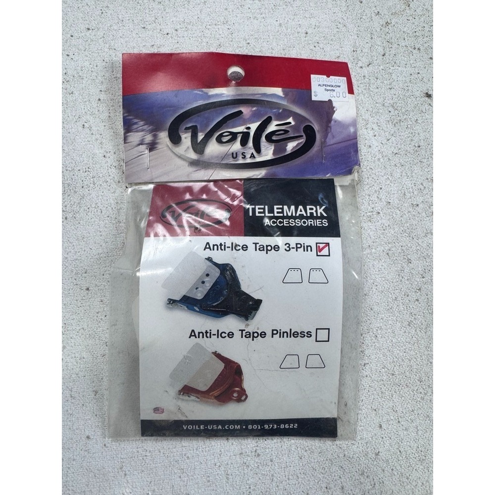 Voile Anti-Ice Tape 3-Pin Telemark Binding Accessory Backcountry Skiing USA Made